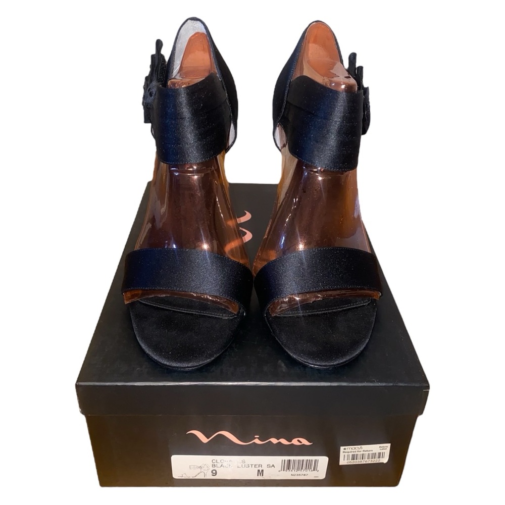 Nina Black Women's Heels